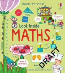 Look Inside  Look Inside Maths - Rosie Dickins; Rosie Dickins; Benedetta Giaufret; Enrica Rusina (Board book) 27-05-2021 