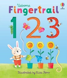 Fingertrails  Fingertrail 123 - Felicity Brooks; Felicity Brooks; Elisa Ferro (Board book) 29-04-2021 