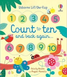 Counting Books  Count to Ten and Back Again - Felicity Brooks; Magali Mansilla (Board book) 07-01-2021 