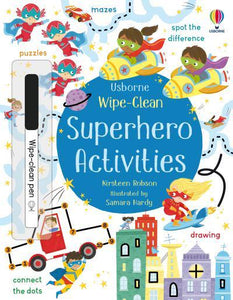 Wipe-clean Activities  Wipe-Clean Superhero Activities - Kirsteen Robson; Samara Hardy (Paperback) 20-01-2022 