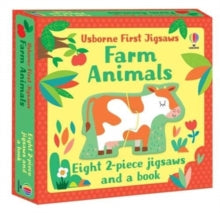 Usborne First Jigsaws  Usborne First Jigsaws: Farm Animals - Matthew Oldham; Matthew Oldham; Stella Baggott (Paperback) 04-03-2021 
