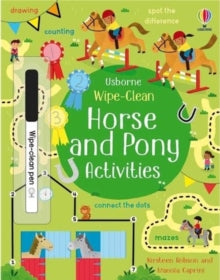 Wipe-clean Activities  Wipe-Clean Horse and Pony Activities - Kirsteen Robson; Kirsteen Robson; Manola Caprini (Paperback) 27-05-2021 