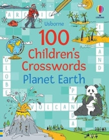 Puzzles, Crosswords & Wordsearches  100 Children's Crosswords: Planet Earth - Phillip Clarke; Pope Twins (Paperback) 05-08-2021 