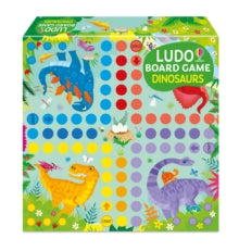 Game and Book  Ludo Board Game Dinosaurs - Gareth Lucas; Kirsteen Robson (Game) 13-10-2022 