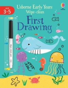 Usborne Early Years Wipe-clean  Early Years Wipe-Clean First Drawing - Jessica Greenwell; Jessica Greenwell; Genine Delahaye (Paperback) 17-03-2022 