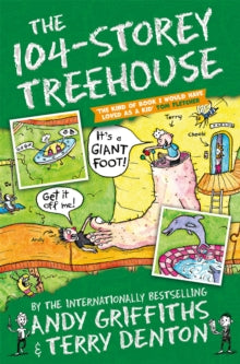 The Treehouse Series  The 104-Storey Treehouse - Andy Griffiths; Terry Denton (Paperback) 23-08-2018 