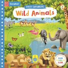 Campbell First Explorers  Wild Animals - Jenny Wren (Board book) 11-01-2018 