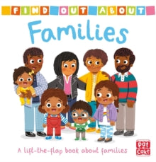Find Out About  Find Out About: Families: A lift-the-flap board book about families - Pat-a-Cake; Louise Forshaw (Board book) 06-08-2020 