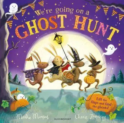 The Bunny Adventures  We're Going on a Ghost Hunt: A Lift-the-Flap Adventure - Martha Mumford; Cherie Zamazing (Paperback) 31-08-2023 