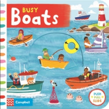 Campbell Busy Books  Busy Boats - Campbell Books; Louise Forshaw (Board book) 02-05-2019 