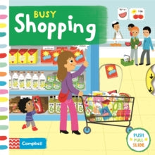 Busy Books  Busy Shopping - Campbell Books; Melanie Combes (Board book) 18-03-2021 