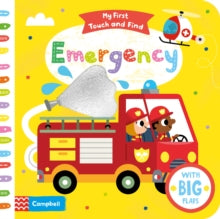 My First Touch and Find  Emergency - Campbell Books; Tiago Americo (Board book) 19-03-2020 