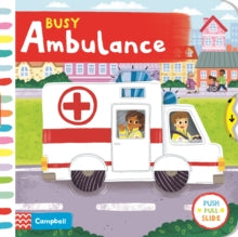 Busy Books  Busy Ambulance - Campbell Books; Louise Forshaw (Board book) 18-03-2021 