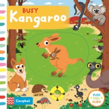 Busy Books  Busy Kangaroo - Campbell Books; Carlo Beranek (Board book) 09-07-2020 