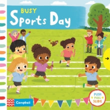 Busy Books  Busy Sports Day - Campbell Books; Louise Forshaw (Board book) 13-05-2021 