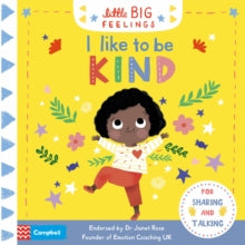 Campbell Little Big Feelings  I Like to be Kind - Campbell Books; Marie Paruit (Board book) 23-07-2020 