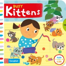 Busy Books  Busy Kittens - Campbell Books; Samantha Meredith (Board book) 23-01-2020 