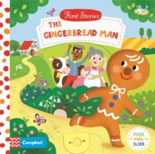 Campbell First Stories  The Gingerbread Man - Campbell Books; Kasia Dudziuk (Board book) 15-04-2021 