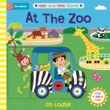 Hide and Seek Stories  At The Zoo - Campbell Books; Jo Lodge (Board book) 19-01-2023 