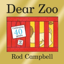 Dear Zoo: 40th Anniversary Edition - Rod Campbell (Board book) 06-01-2022 
