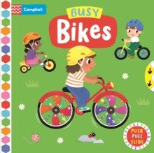 Campbell Busy Books  Busy Bikes - Yi-Hsuan Wu; Campbell Books (Board book) 14-04-2022 