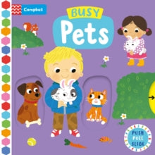 Campbell Busy Books  Busy Pets - Louise Forshaw; Campbell Books (Board book) 14-04-2022 