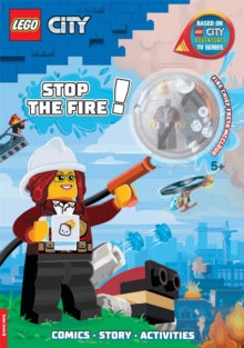 LEGO (R) City: Stop the Fire! Activity Book (with Freya McCloud minifigure and firefighting robot) - Buster Books (Paperback) 27-05-2021 