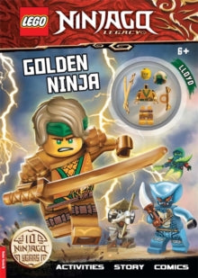 LEGO (R) NINJAGO (R): Golden Ninja Activity Book (with Lloyd minifigure) - Buster Books (Paperback) 08-07-2021 