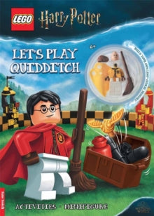 LEGO (R) Harry Potter (TM): Let's Play Quidditch Activity Book (with Cedric Diggory minifigure) - Buster Books (Paperback) 11-11-2021 