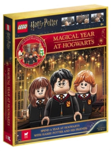 LEGO (R) Harry Potter (TM): Magical Year at Hogwarts (with 70 LEGO bricks, 3 minifigures, fold-out play scene and fun fact book) - LEGO (Hardback) 12-10-2023 