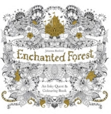 Enchanted Forest: An Inky Quest & Colouring Book - Johanna Basford (Paperback) 01-03-2015 