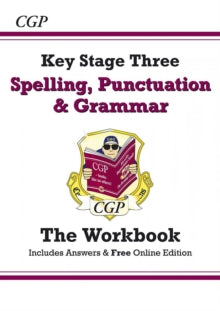 Spelling, Punctuation and Grammar for KS3 - Workbook (with Answers) - CGP Books; CGP Books (Paperback) 26-02-2014 