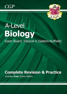 A-Level Biology: Edexcel A Year 1 & 2 Complete Revision & Practice with Online Edition - CGP Books; CGP Books (Paperback) 25-09-2015 
