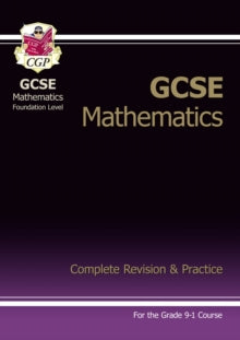 New GCSE Maths Complete Revision & Practice: Foundation inc Online Ed, Videos & Quizzes - CGP Books; CGP Books (Paperback) 08-04-2015 