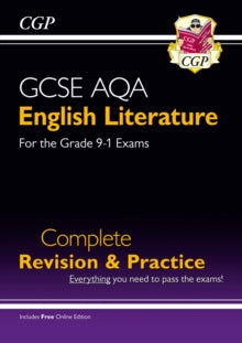 GCSE English Literature AQA Complete Revision & Practice - Grade 9-1 (with Online Edition) - CGP Books; CGP Books (Paperback) 10-04-2017 