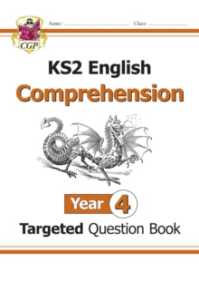 New KS2 English Targeted Question Book: Year 4 Reading Comprehension - Book 1 (with Answers): Year 4: Comprehension - CGP Books; CGP Books (Paperback) 02-08-2021 