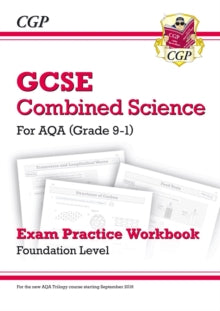 New GCSE Combined Science AQA Exam Practice Workbook - Foundation - CGP Books; CGP Books (Paperback) 04-10-2016 