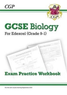 Grade 9-1 GCSE Biology: Edexcel Exam Practice Workbook - CGP Books; CGP Books (Paperback) 29-04-2016 
