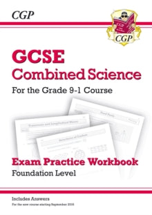 New GCSE Combined Science Exam Practice Workbook - Foundation (includes answers) - CGP Books; CGP Books (Paperback) 04-10-2016 