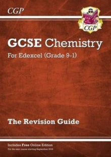 Grade 9-1 GCSE Chemistry: Edexcel Revision Guide with Online Edition - CGP Books; CGP Books (Paperback) 18-04-2016 