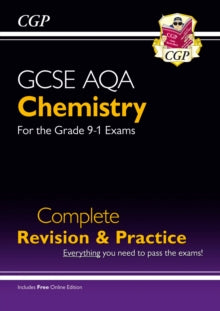 New GCSE Chemistry AQA Complete Revision & Practice includes Online Ed, Videos & Quizzes - CGP Books; CGP Books (Paperback) 07-07-2016 