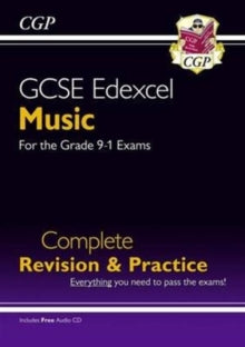 GCSE Music Edexcel Complete Revision & Practice (with Audio CD) - for the Grade 9-1 Course - CGP Books; CGP Books (Paperback) 20-05-2016 
