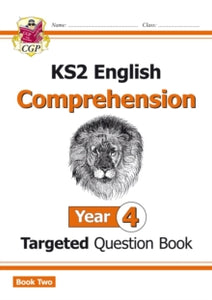 New KS2 English Targeted Question Book: Year 4 Reading Comprehension - Book 2 (with Answers) - CGP Books; CGP Books (Paperback) 10-08-2021 