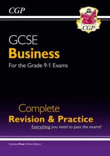 GCSE Business Complete Revision and Practice - for the Grade 9-1 Course (with Online Edition) - CGP Books; CGP Books (Paperback) 14-07-2017 