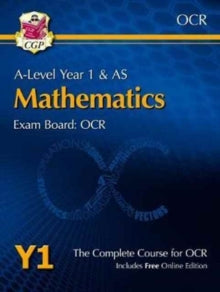 A-Level Maths for OCR: Year 1 & AS Student Book with Online Edition - CGP Books; CGP Books (Mixed media product) 20-04-2017 