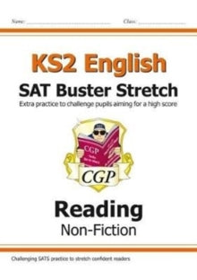 New KS2 English Reading SAT Buster Stretch: Non-Fiction (for the 2022 tests) - CGP Books; CGP Books (Paperback) 31-08-2017 