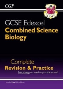 Grade 9-1 GCSE Combined Science: Biology Edexcel Complete Revision & Practice with Online Edn - CGP Books; CGP Books (Paperback) 08-11-2017 