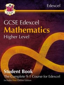 Grade 9-1 GCSE Maths Edexcel Student Book - Higher (with Online Edition) - CGP Books; CGP Books (Paperback) 28-05-2018 