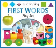 First Learning Play Sets  First Words: First Learning Play Sets - Roger Priddy (Board book) 02-05-2017 