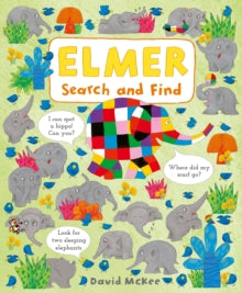 Elmer Search and Find Adventures  Elmer Search and Find - David McKee (Board book) 07-02-2019 